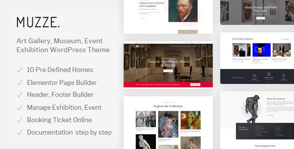 Muzze WordPress theme