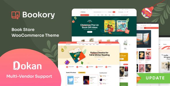 Bookory WordPress theme