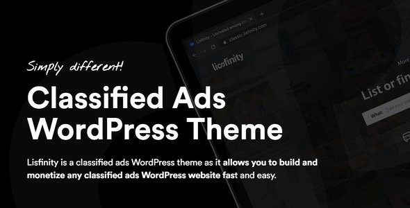Lisfinity WordPress theme