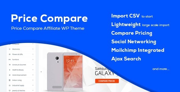 Price Compare WordPress theme