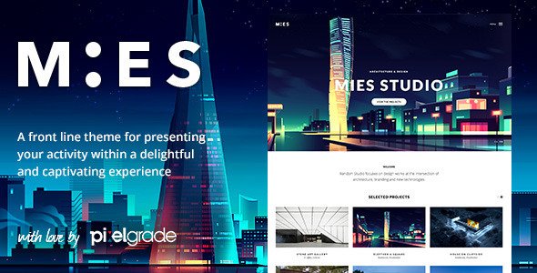 MIES WordPress theme