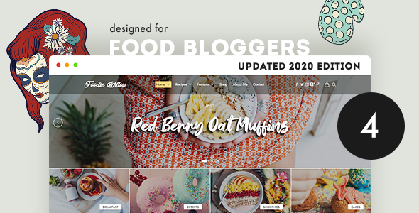 Lahanna WordPress theme