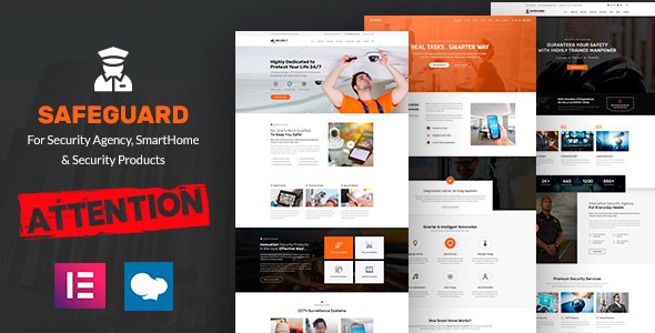 Safeguard WordPress theme