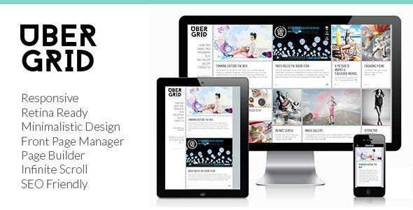 Ubergrid WordPress theme