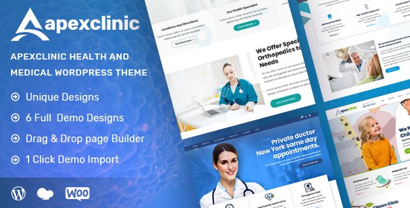 ApexClinic WordPress theme