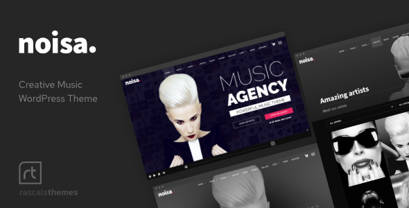 Noisa WordPress theme