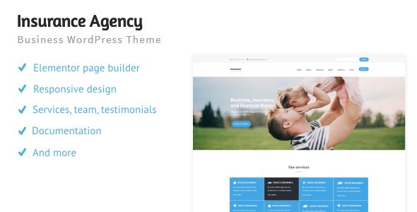 Insurance Agency WordPress theme