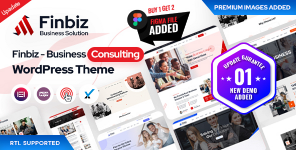 Finbiz WordPress theme