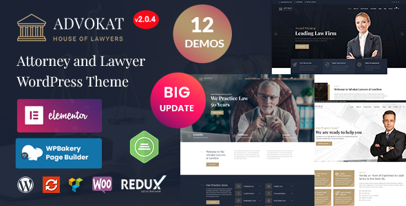 Advokat WordPress theme
