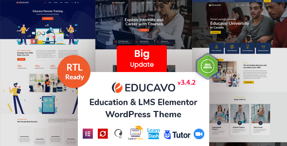 Educavo WordPress theme
