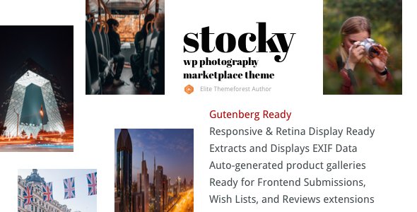 Stocky WordPress theme