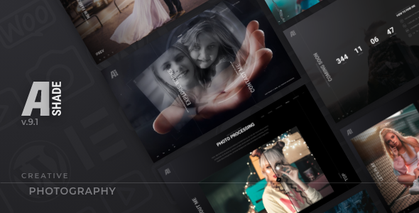 Ashade WordPress theme
