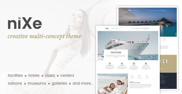 Nixe WordPress theme