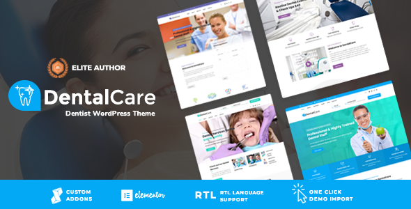 Dental Care WordPress theme