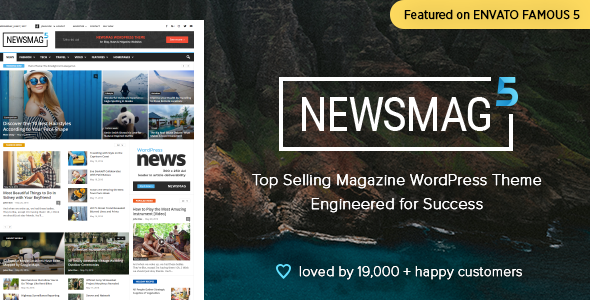 Newsmag WordPress theme
