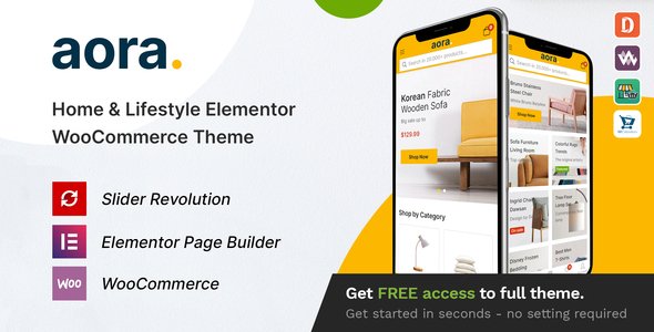 Aora WordPress theme