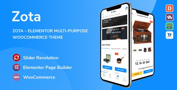 Zota WordPress theme