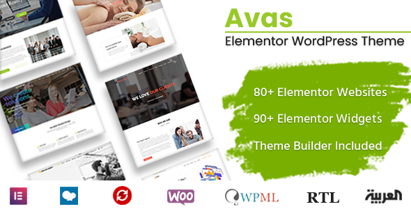 Avas WordPress theme