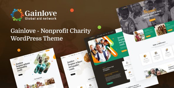 Gainlove WordPress theme