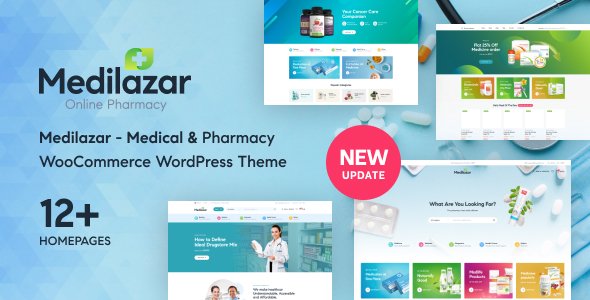 Medilazar WordPress theme