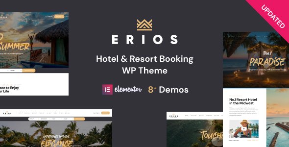 Resort & Hotel WordPress Theme WordPress theme