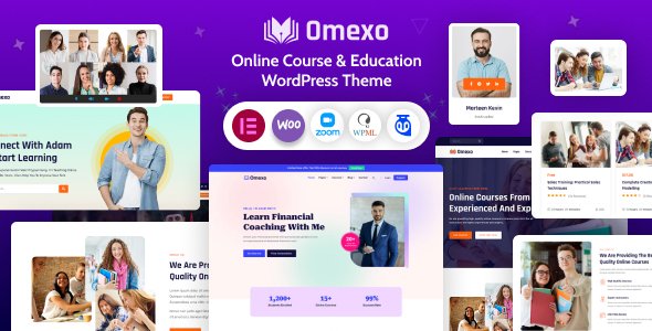Omexo WordPress theme