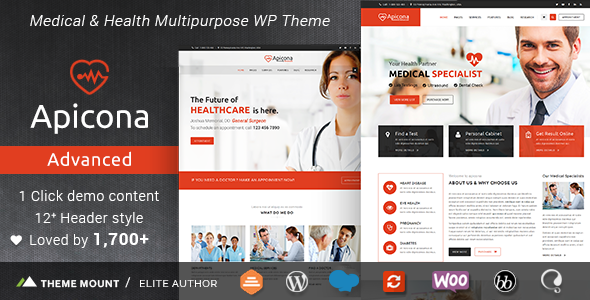 Apicona WordPress theme
