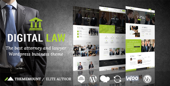 Digital Law WordPress theme