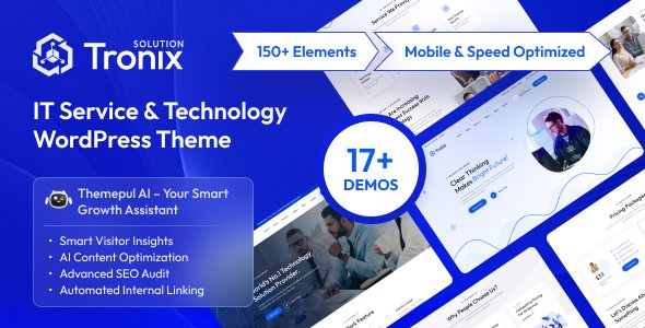 Tronix WordPress theme