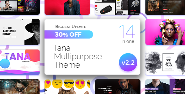Tana Multipurpose WordPress theme
