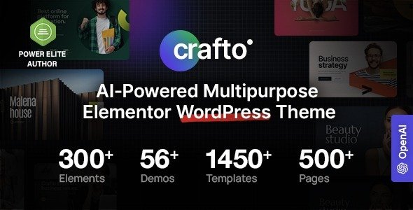 Crafto WordPress theme