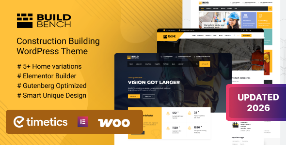 Buildbench WordPress theme