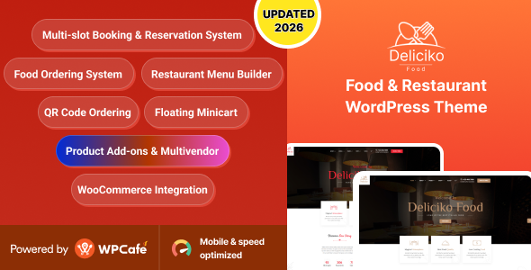Deliciko WordPress theme