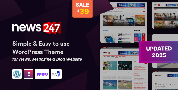 News247 WordPress theme