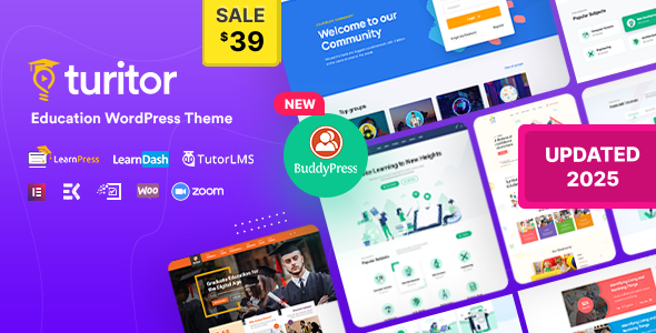 Turitor WordPress theme
