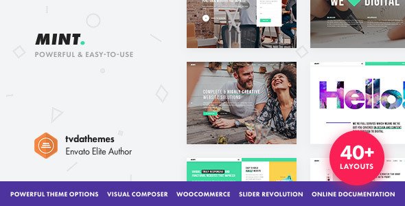 Mint WordPress theme