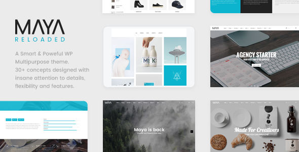 Maya WordPress theme