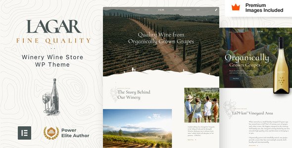 Lagar WordPress theme