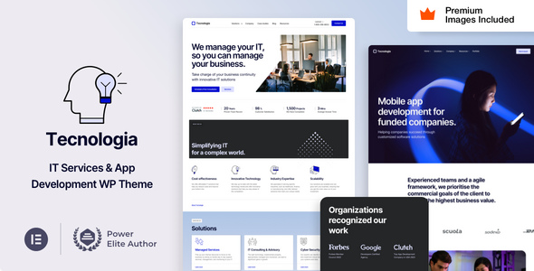 Technologia WordPress theme