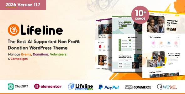 Lifeline WordPress theme