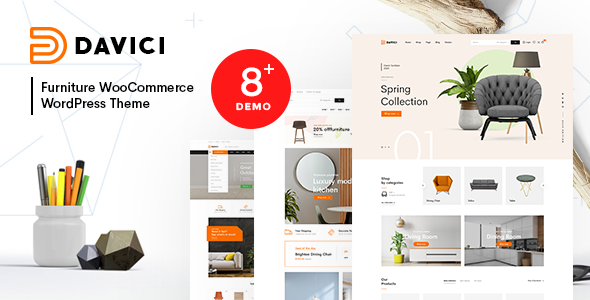 Davici – Furniture WooCommerce WordPress Theme WordPress theme