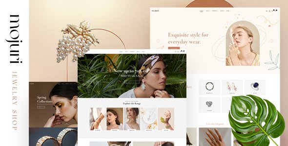 Mojuri – Jewelry Store WooCommerce WordPress Theme WordPress theme