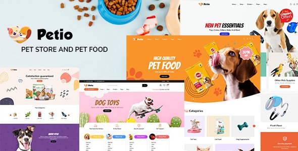 Petio – Pet Store WooCommerce WordPress Theme WordPress theme