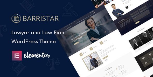 Barristar – Lawyer & Law Firm WordPress Theme WordPress theme