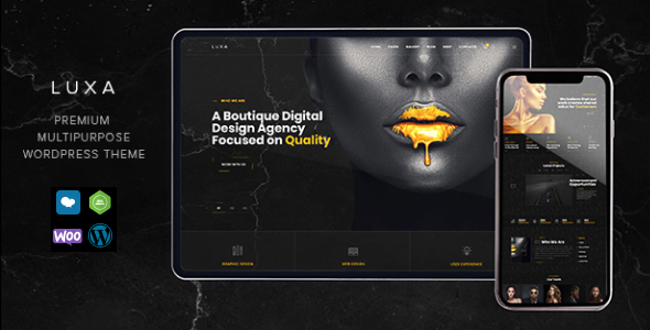 Luxa WordPress theme