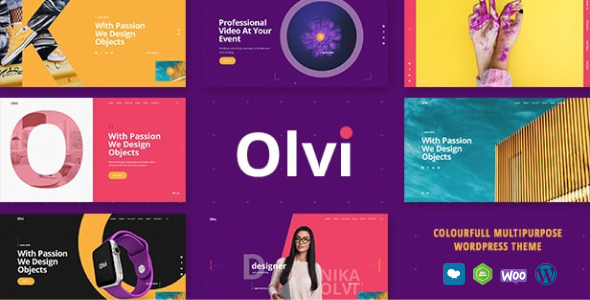 Olvi WordPress theme